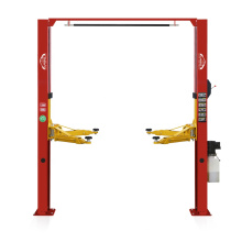 CE Double Hydraulic Cylinder For Clear floor Two Post Car Lift